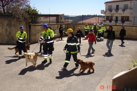 Esercitazione di protezione civile a scuola