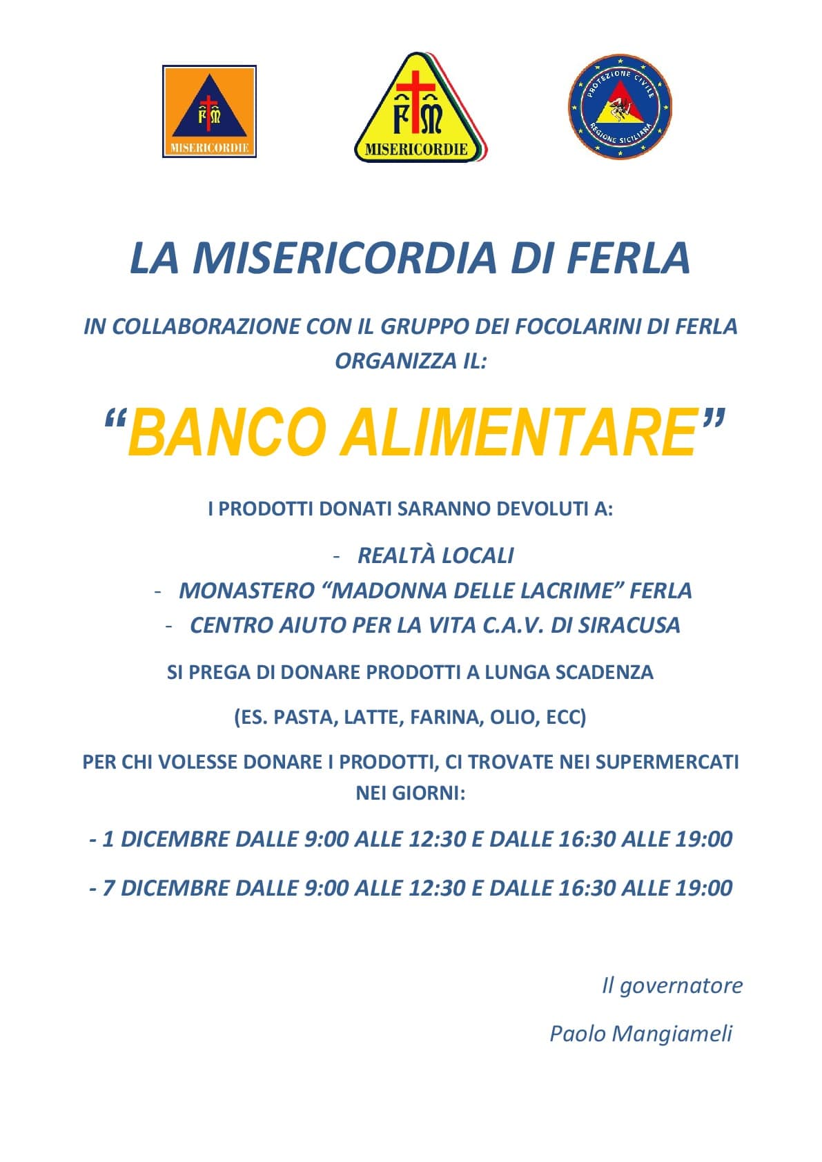 banco alimentare