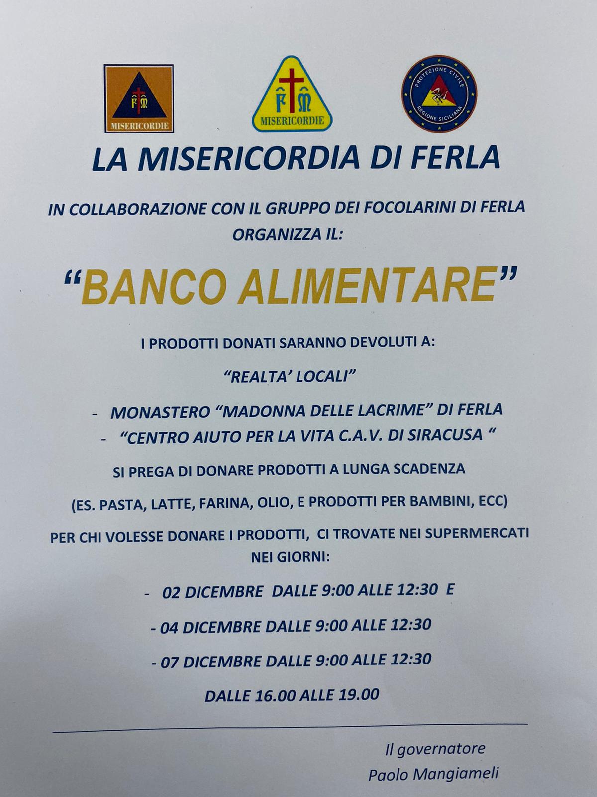 Banco Alimentare della Misericordia